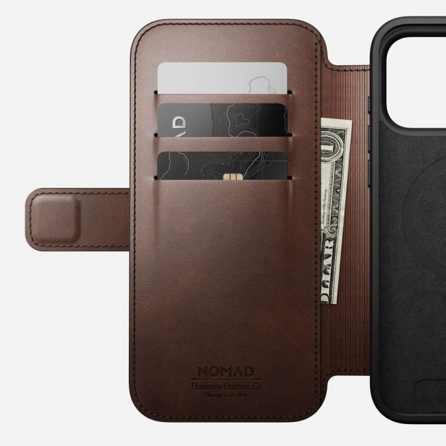 Nomad Modern Leather Folio mobile phone case 16 cm (6.3