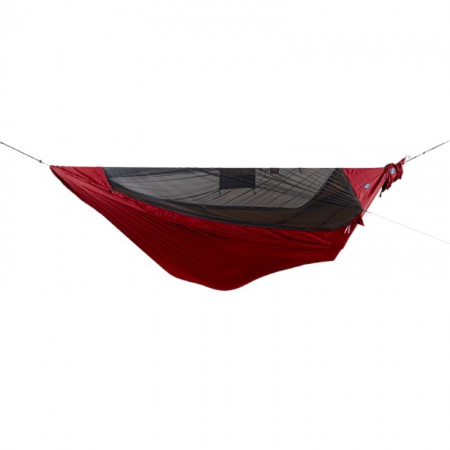 Ticket To The Moon PRO HAMMOCK Hanging hammock 1 person(s) Nylon Burgundy Ticket To The Moon PRO HAMMOCK Hanging hammock 1 person(s) Nylon Burgundy