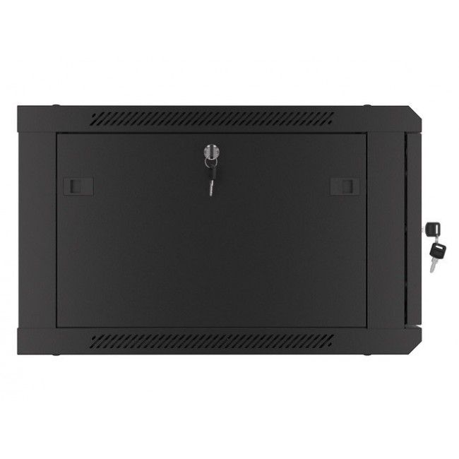 Lanberg WF01-6606-00B rack cabinet 6U Wall mounted rack Black