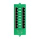 Extralink Gigabit PoE Injector 8 Port Active, 8 ports Gigabit 802.3at/af, Mode A