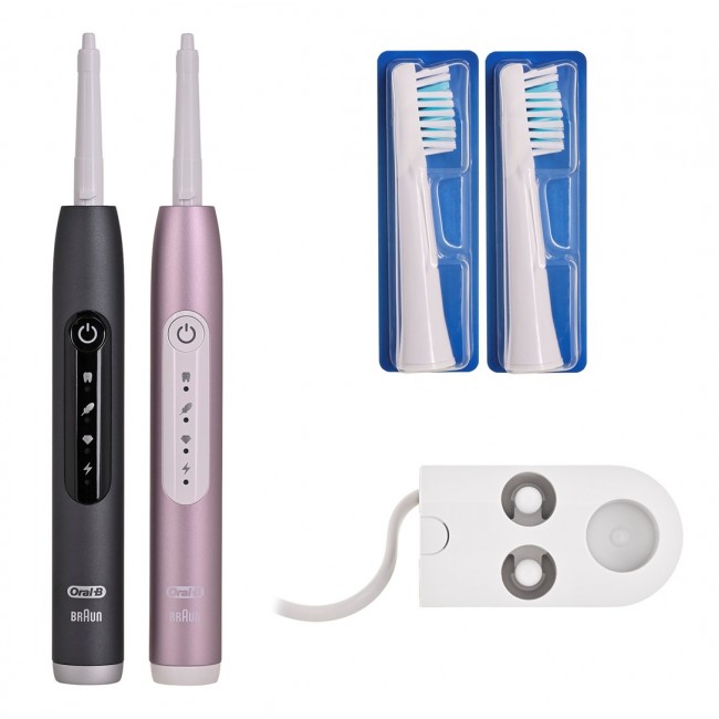 BRAUN Pulsonic Slim Luxe Brush 4900 silv/rose gold BRAUN Pulsonic Slim Luxe Brush 4900 silv/rose gold