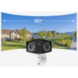 Reolink DUO Series P757 16MP IP security camera dual lens, white
