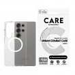 PanzerGlass CARE by Urban Combat Case Transparent w. White Qi Compatible Samsung Galaxy S25 Ultra