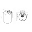 MAAN ELBA MINI WPB 431 WHITE
