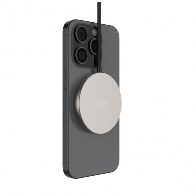 FIXED MagPad Slim, Qi2, MagSafe support, titan