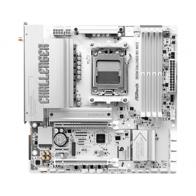 Asrock B850M CHALLENGER WIFI WHITE motherboard