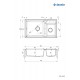 2-bowl granite sink 2-bowl granite sink