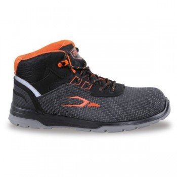 Work boots made from technical fabric, size 40