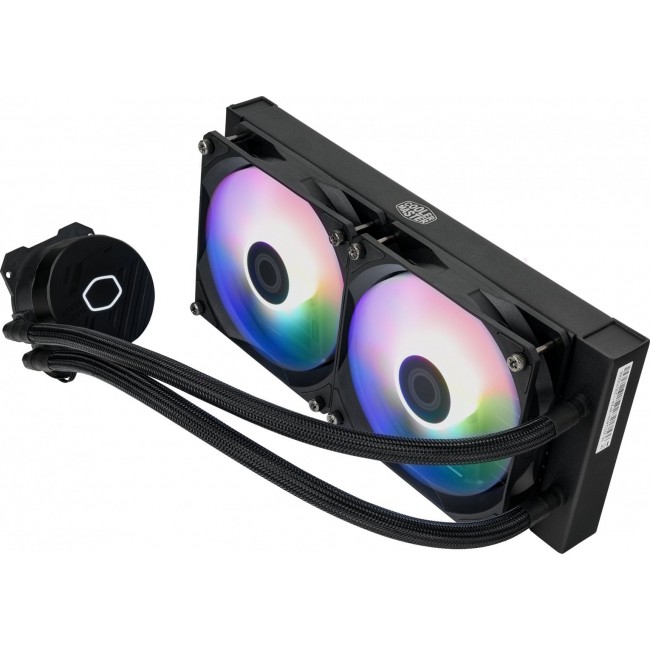Cooler Master MasterLiquid 240L Core ARGB Processor Liquid cooling kit 12 cm Black Cooler Master MasterLiquid 240L Core ARGB Processor Liquid cooling kit 12 cm Black