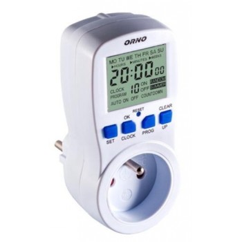 ORNO ELECTRONIC TIME PROGRAMMER &&