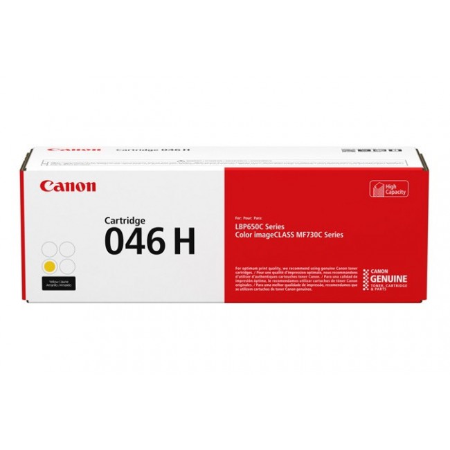 Canon 046 H toner cartridge 1 pc(s) Original Yellow Canon 046 H toner cartridge 1 pc(s) Original Yellow
