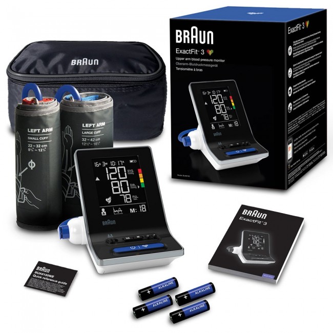 Braun ExactFit 3 Upper arm Automatic 2 user(s) Braun ExactFit 3 Upper arm Automatic 2 user(s)