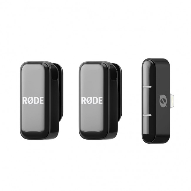 R DE Wireless Micro - 2-channel digital wireless system, Lightning, black R DE Wireless Micro - 2-channel digital wireless system, Lightning, black