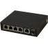 PULSAR 6-port switch SFG64F1 up to 4 IP cameras