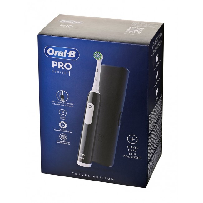Oral-B electric toothbrush ORAL-B PRO1 BLACK Oral-B electric toothbrush ORAL-B PRO1 BLACK