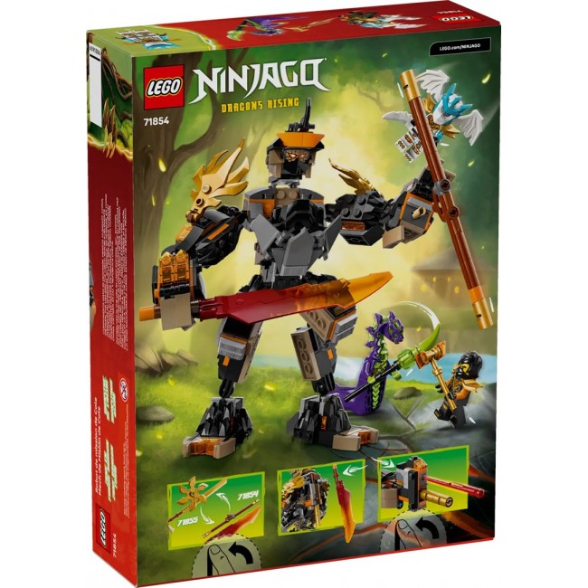 LEGO NINJAGO 71854 Cole's Mission Mech and Dragon Zane LEGO NINJAGO 71854 Cole's Mission Mech and Dragon Zane