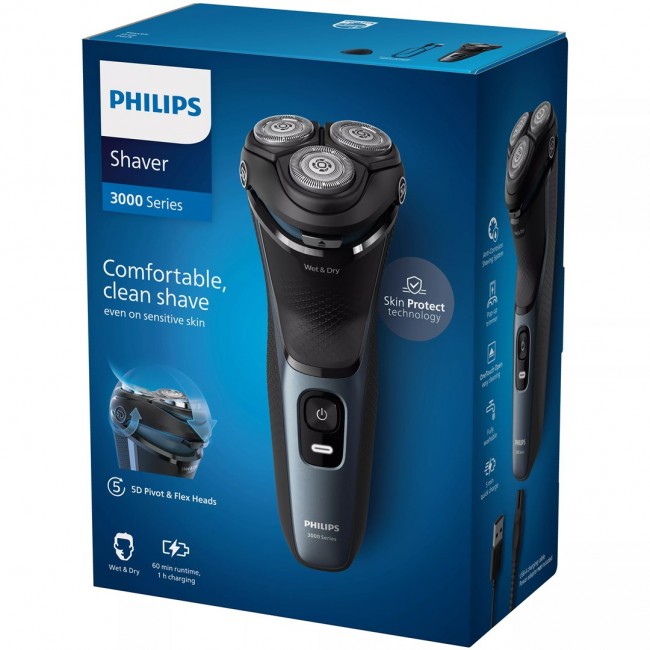 Philips 3000 series Shaver S3144/00 Wet & Dry Electric Shaver Philips 3000 series Shaver S3144/00 Wet & Dry Electric Shaver