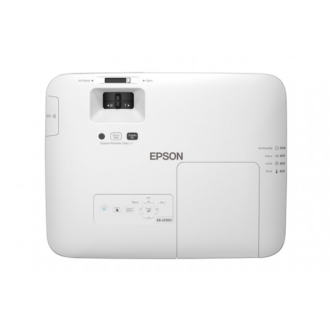 Epson EB-2250U data projector Standard throw projector 5000 ANSI lumens 3LCD WUXGA (1920x1200) White