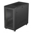 Lanberg FF01-6222-23B rack cabinet 22U Freestanding rack Black Lanberg FF01-6222-23B rack cabinet 22U Freestanding rack Black