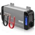 Qoltec Przetwornica napięcia Pure Sine Wave | 12V na 230V | 1000/2000W | LCD | USB | USB-C | Kompatybilna z LiFePO4 GEL AGM