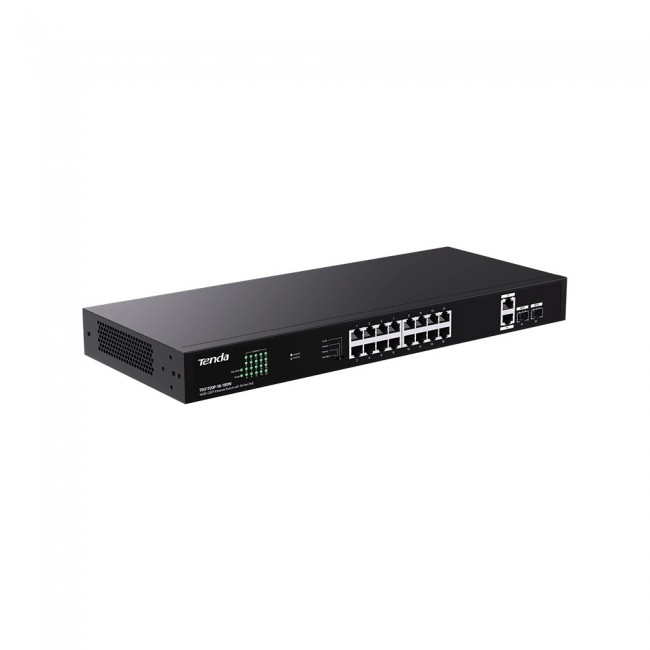 Tenda TEG1120P-16-150W network switch Unmanaged Gigabit Ethernet (10/100/1000) Power over Ethernet (PoE)