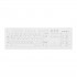 Contour Design Active Key Contour ClassicClean Medical Keyboard Removable Cover Full-Size Wireless White DE C8100