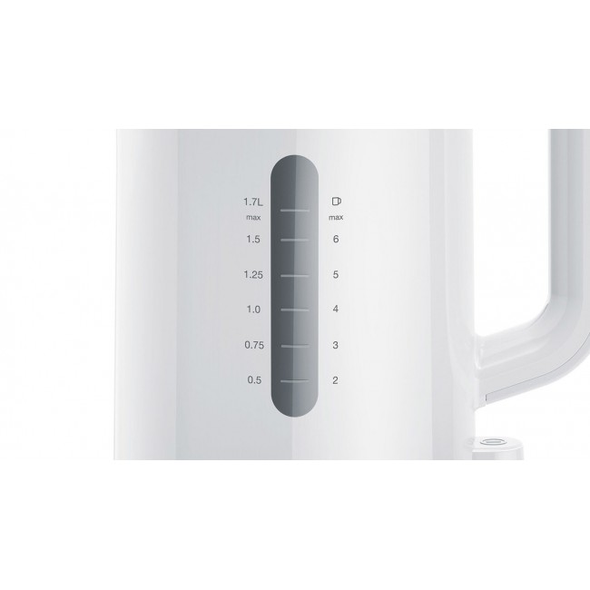 Braun WK 1100 WH electric kettle 1.7 L 2200 W White Braun WK 1100 WH electric kettle 1.7 L 2200 W White