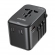 Power charger - Unitek 65W Universal Travel Adapter (P1122ABK01) | 1xUSB-A 3xUSB-C 1xAC Power charger - Unitek 65W Universal Travel Adapter (P1122ABK01) | 1xUSB-A 3xUSB-C 1xAC
