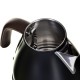 DeLonghi KBOV 2001.BK electric kettle 1.7 L Black,Brown 2000 W