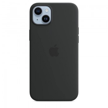 Silicone Case Apple MagSafe Midnight Black for iPhone 14 Plus