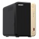 QNAP TS-264 NAS Tower Intel Celeron N5095 8 GB 0 TB QNAP QTS Black, Gold QNAP TS-264 NAS Tower Intel Celeron N5095 8 GB 0 TB QNAP QTS Black, Gold