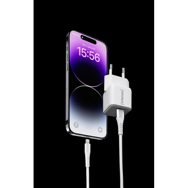 Intenso 7803052 mobile device charger Universal White AC Fast charging Indoor