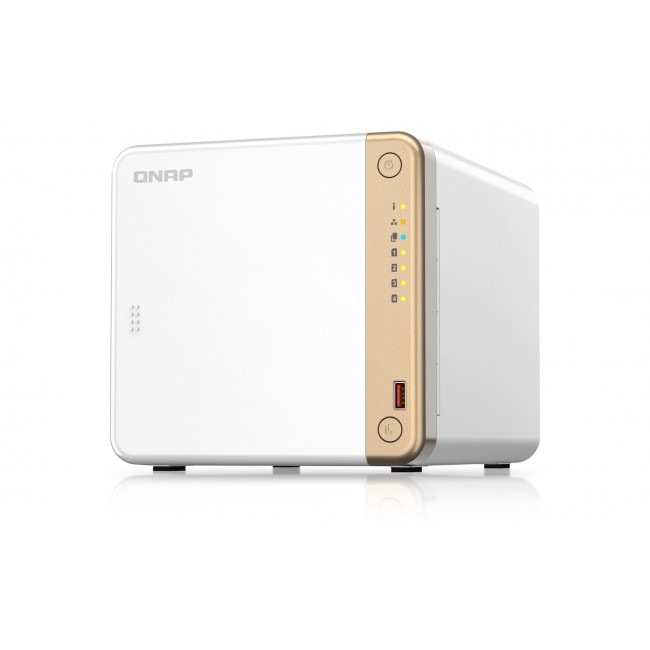 QNAP TS-462-4G NAS/storage server Tower Intel Celeron N4505 4 GB DDR4 0 TB QNAP QTS White QNAP TS-462-4G NAS/storage server Tower Intel Celeron N4505 4 GB DDR4 0 TB QNAP QTS White