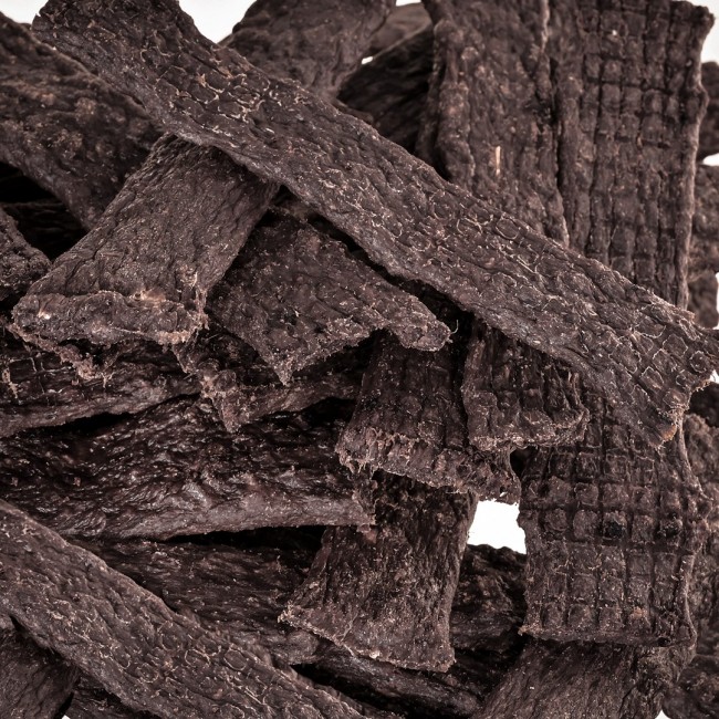 PETITTO Monoprotein meat strips Goat - dog treat - 400g