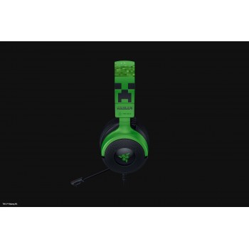 Razer Kraken V4 X Headset Wired Head-band Gaming USB Type-C / USB Type-A Black, Green