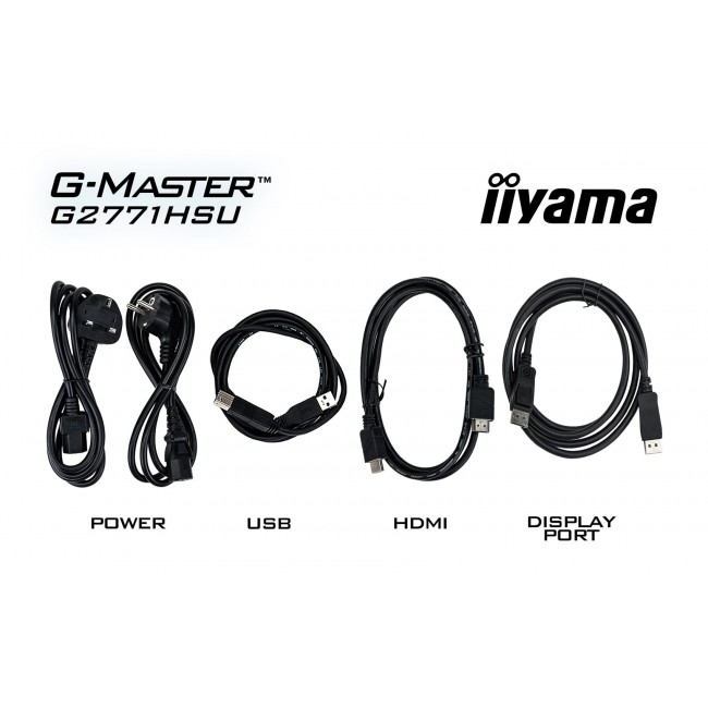 iiyama G-MASTER G2771HSU-B1 computer monitor 68.6 cm (27 iiyama G-MASTER G2771HSU-B1 computer monitor 68.6 cm (27