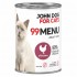JOHN DOG 99 Menu Chicken - wet cat food - 400g