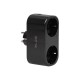 TUYA WiFi-controlled double smart socket, black TUYA WiFi-controlled double smart socket, black