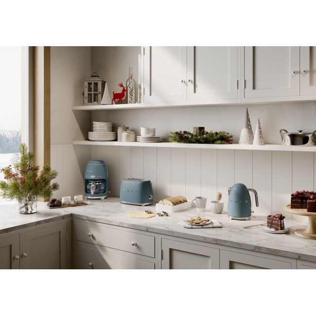 Smeg TSF01SBMEU toaster 6 2 slice(s) 950 W Blue