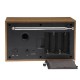 Denver DAB-46DARK GREY radio Internet Analog & digital Black, Brown