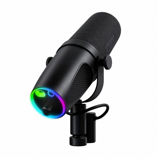 CHERRY NGALE X Black Podcast microphone CHERRY NGALE X Black Podcast microphone