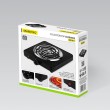 Maestro MR-770-1 hob 1000W Black Countertop 1 zone(s)