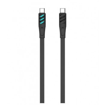 Havit CB6254 - USB Type C to USB Type C charging cable, 1 m (black)
