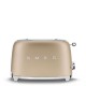 Smeg 50's Style Toaster TSF01CHMEU Champagne Smeg 50's Style Toaster TSF01CHMEU Champagne
