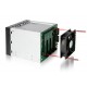 Icy Dock MB155SP-B drive bay panel Black