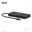 CLUB3D 9-1 Dual HDMI USB-C Hub PD3.0 100W