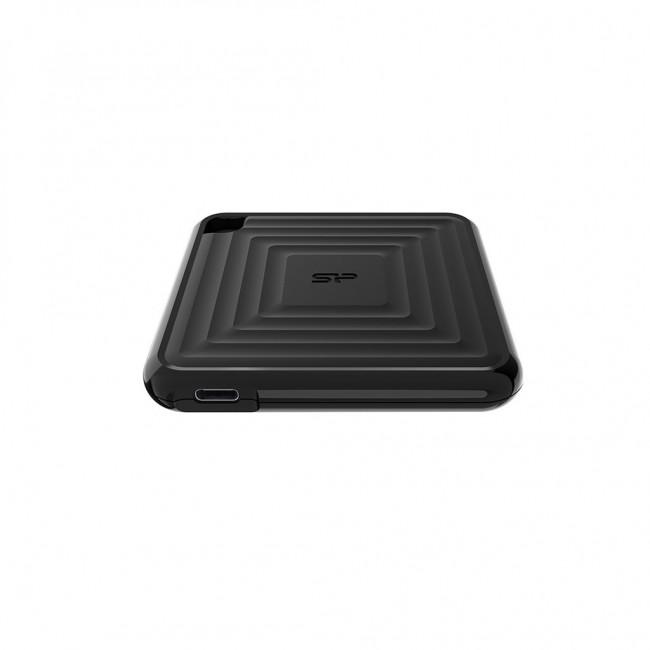 Silicon Power PC60 Portable SSD 1 TB USB Type-A to USB Type-C 3.2 Gen 1 (3.1 Gen 1) Black