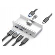 Equip 128967 interface hub USB 3.2 Gen 1 (3.1 Gen 1) Type-A 5000 Mbit/s Aluminium