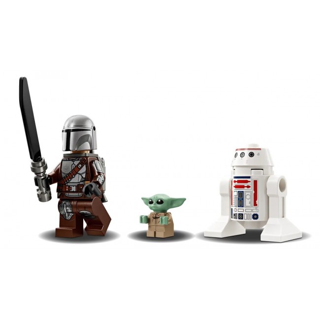 LEGO STAR WARS 75410 Mando and Grogu's N-1 Starfighter