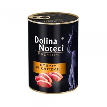 Dolina Noteci Premium rich in duck - wet cat food - 400g